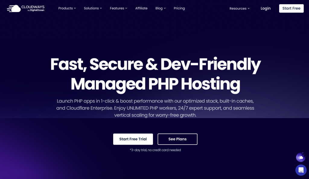 PHP hosting company - Cloudways